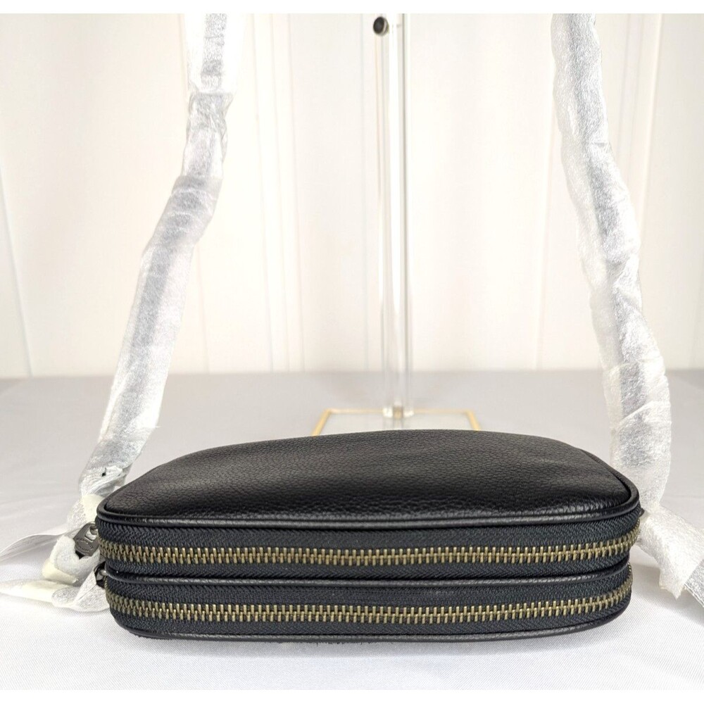COACH Prairie Rivets Crossbody - Black Suede with Leather Patches 24309 NWT - Picture 3 of 9